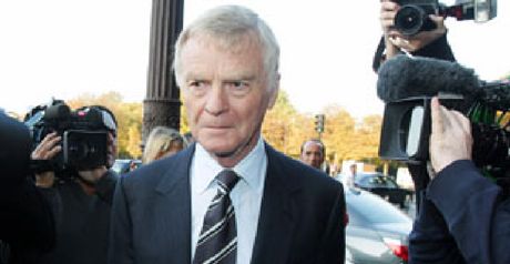 Mosley - unhappy with McLaren.