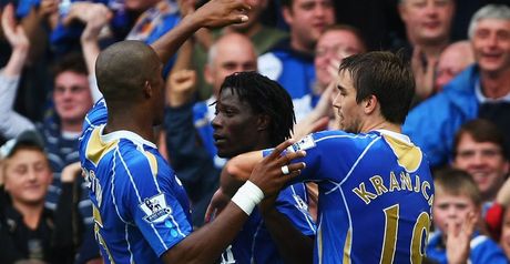 Benjani: Pompey opener
