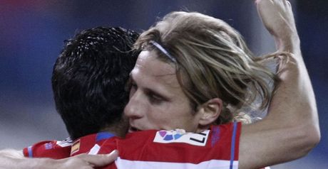 Forlan: Opened the scoring