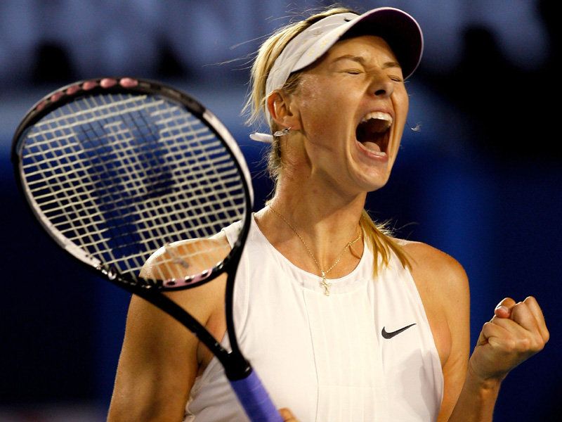 Maria Sharapova: Collected her sole success in Melbourne in 2008