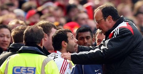 Mascherano: Sent off for dissent