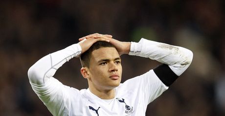 Paying the penalty: Jermaine Jenas shows his disappointment after missing his spot-kick