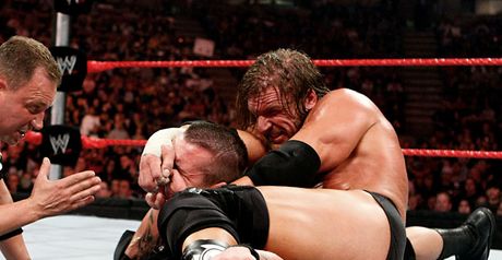 Triple H: faces Orton
