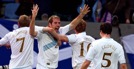 Broadfoot celebrates his opener