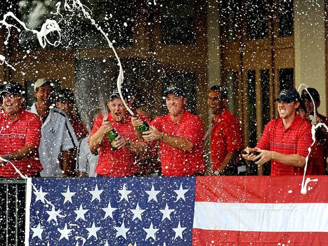 Delight for the US team