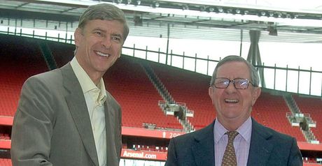 Peter Hill-Wood: Recognises that there has to be a limit to Arsenal's spending