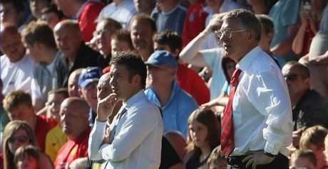 Sir Alex and Darren Ferguson: Father and son