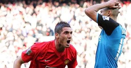 Macheda celebrates winner