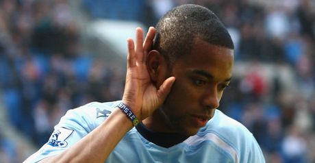 Robinho: First goal in 2009