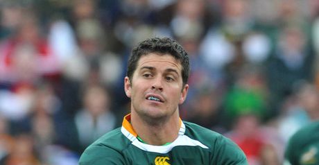 Armbands: South Africa show their support for Botha