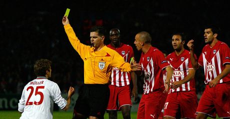 Muller given his marching orders
