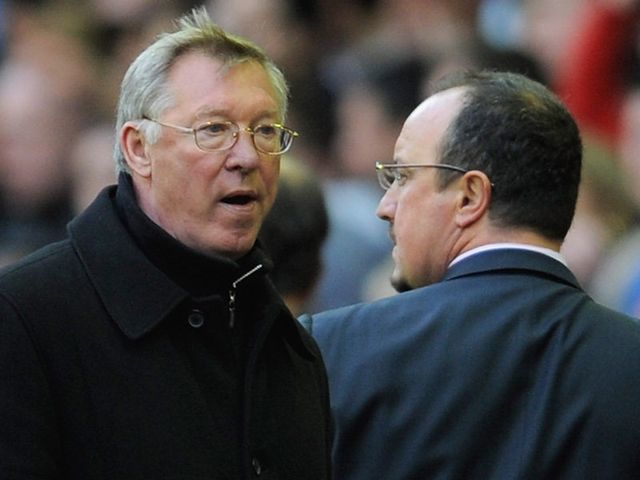 It could be Ferguson v Benitez in the FA Cup quarter-finals.