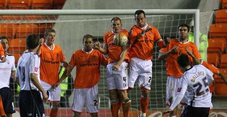 Wallace curls home his free-kick