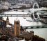 London Eye: Olympic Torch heads for the sky