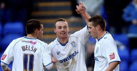 Curran: Struck for Tranmere
