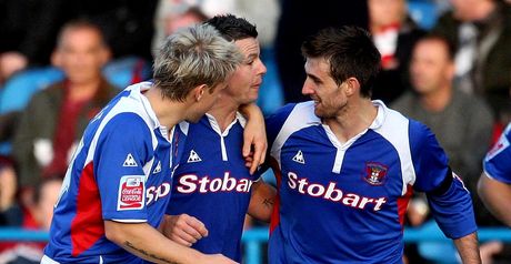 Harte: Celebrates with team-mates