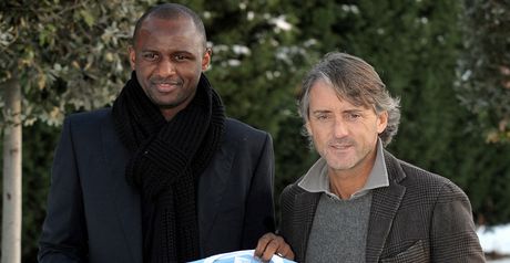 Mancini: Keen for Vieira to stay with City in some capacity next season