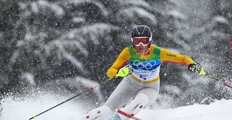 Riesch: carved up rivals