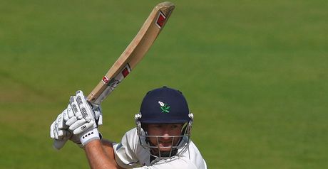 Lyth: fell just short of second ton
