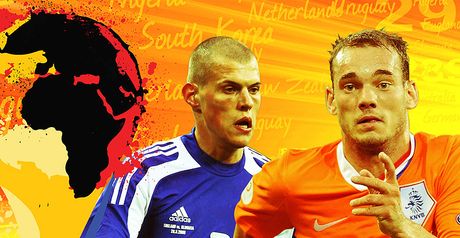 Holland face Slovakia in the last 16