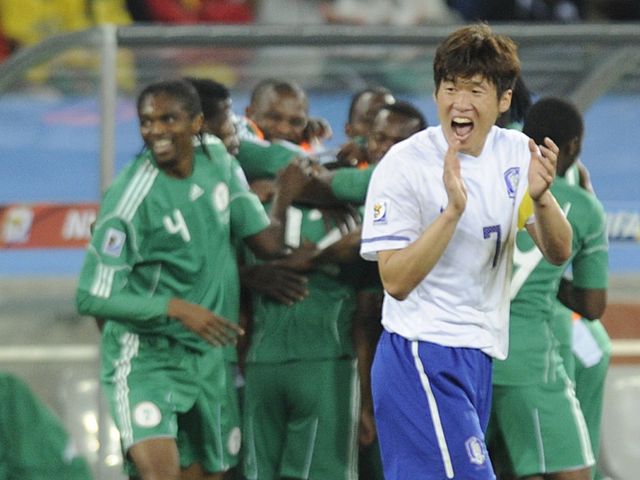 Park Ji-Sung - delighted with South Korea progress.