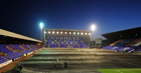 Prenton Park: Unplayable surface