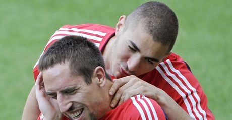 Ribery and Benzema: Charged