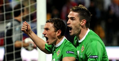 Evans: Grabbed NI winner