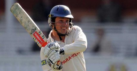 Rees: batted throughout Glamorgan innings for 110 not out