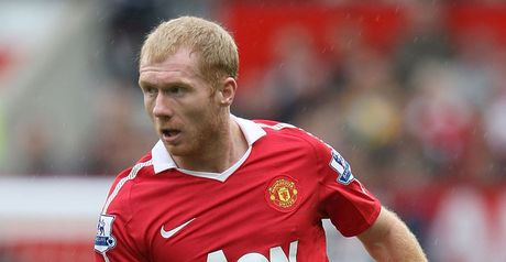 Scholes: Admired by Nani
