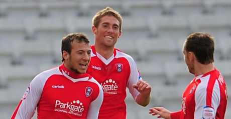 Le Fondre (left): Struck again