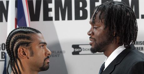 Haye: facing an 'old friend'