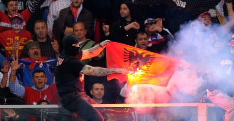 Trouble flares in Genoa