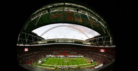 Wembley packed out for NFL game