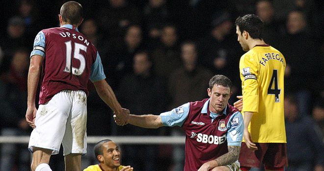 Bridge: Unlikely to be making a return to Upton Park in the immediate future
