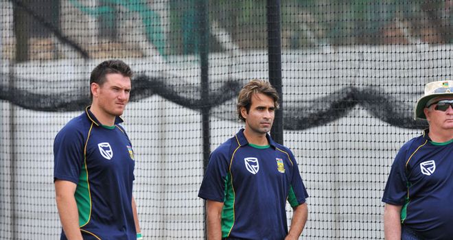 Positive spin: Smith (left) and Tahir