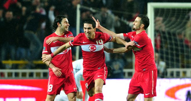 Turan: Showing his skills at international level with Turkey