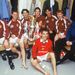 The United players celebrate winning another title in 1997