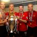 United got their trophy back by winning the Premier League title again in 2003