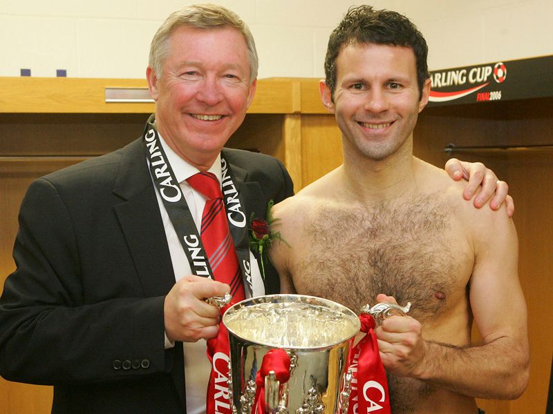 United and Giggs lifted the Carling Cup in Cardiff in 2006