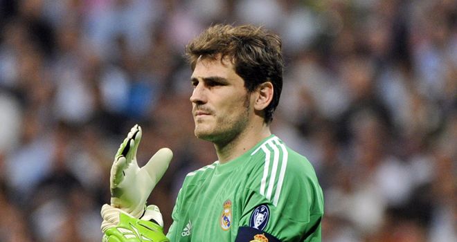 Casillas: The goalkeeper has also rated Ronaldo as a better player than Messi
