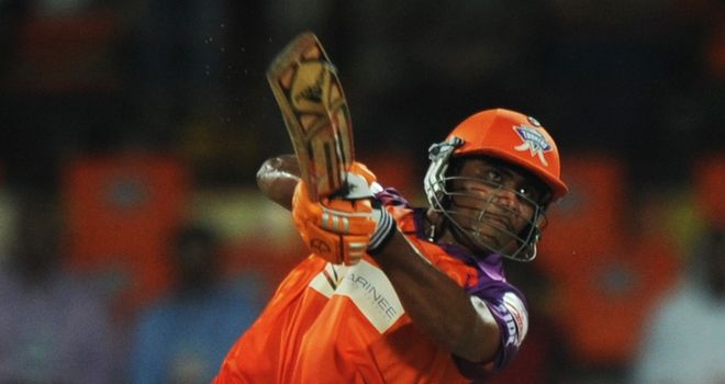 Jadeja blasted three sixes and a four before grabbing two wickets in Kochi's victory over Kolkata