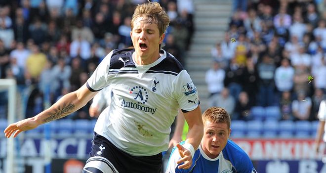 Pavlyuchenko: Criticised over Caldwell clash