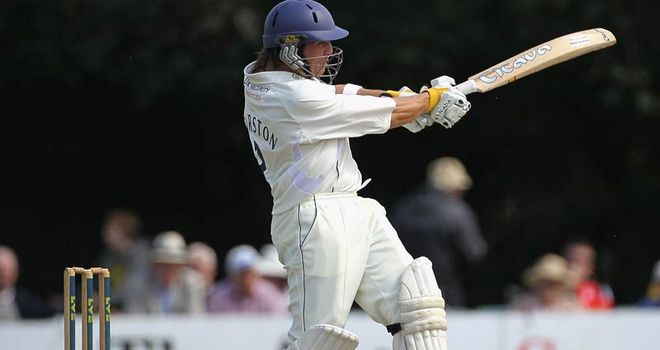 Durston: Stranded on 90 not out