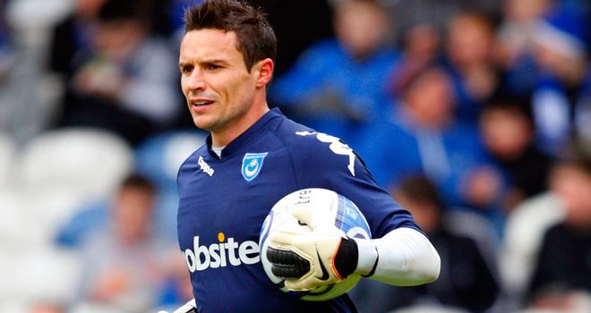 Flahavan: Former Portsmouth goalkeeper has signed one-year deal with Bournemouth