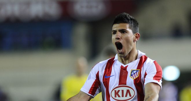 Aguero: Has effectively issued a 'come and get me' to Real, Man City and Chelsea