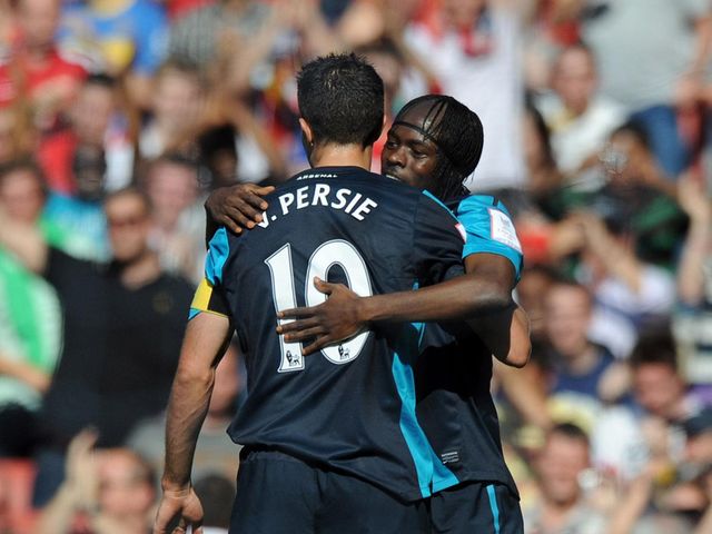 Gervinho: Doesn't want Van Persie to leave