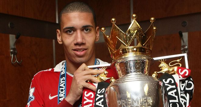 Smalling: Looks to have a promising future at Old Trafford