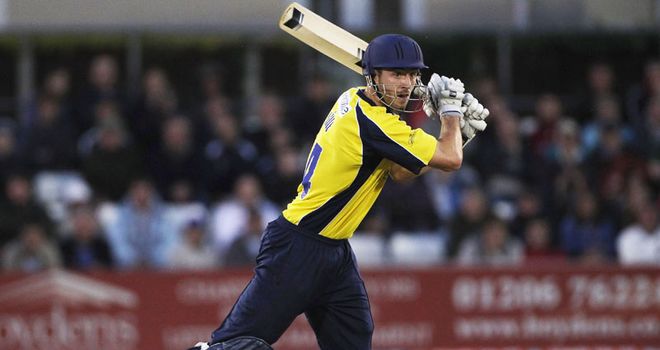 Vince: found the boundary on 13 occasions