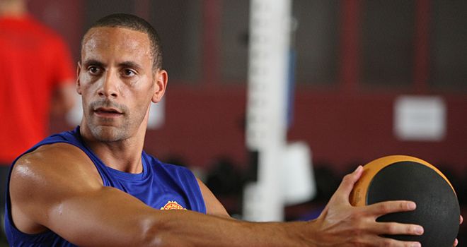 Ferdinand: Working on fitness